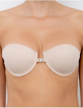 Бюстгальтер пуш-ап с силиконовой спинкой Lormar LYNETTE nudo, Цвет: nudo (телесный), Размеры: 70B