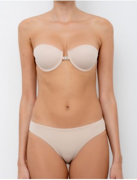 Бюстгальтер пуш-ап с силиконовой спинкой Lormar LYNETTE nudo, Цвет: nudo (телесный), Размеры: 70B, изображение 4