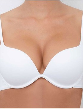 Бюстгальтер планж пуш-ап Lormar MIRANDA bianco, Цвет: bianco (белый), Размеры: 70B
