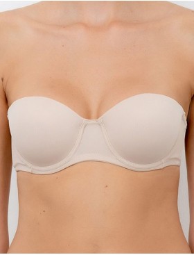 Бюстгальтер балконет фашия пуш-ап Lormar PURA nudo, Цвет: nudo (телесный), Размеры: 65B