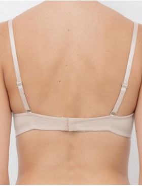 Бюстгальтер балконет фашия пуш-ап Lormar PURA nudo, Цвет: nudo (телесный), Размеры: 65B, изображение 2