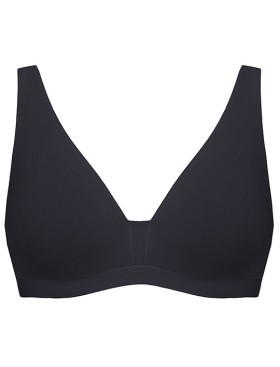 Мягкий бюстгальтер бралетт Lormar VELA EXTRA COTTON nero, Цвет: nero (черный), Размеры: 70B, изображение 4