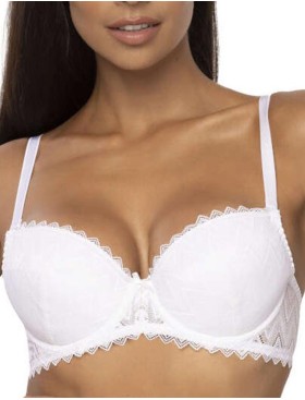 Бюстгальтер пуш-ап MAT ELIF M-3802-11 Bialy, Цвет: белый, Размеры: 70G