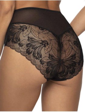 Высокие трусы слипы MAT LINDSAY F-0203-51 Czarny, Цвет: черный, Размеры: S, изображение 2