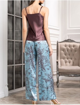 Домашний комплект тройка Mia-Amore PROSECCO 4225, Цвет: бирюзовый, Размеры: 2XL, изображение 3