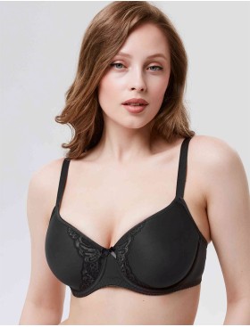 Бюстгальтер спейсер Milavitsa 119141 черный, Цвет: черный, Размеры: 80D, изображение 3