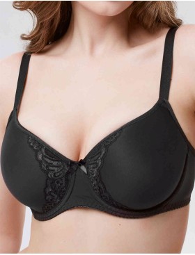 Бюстгальтер спейсер Milavitsa 119141 черный, Цвет: черный, Размеры: 80D