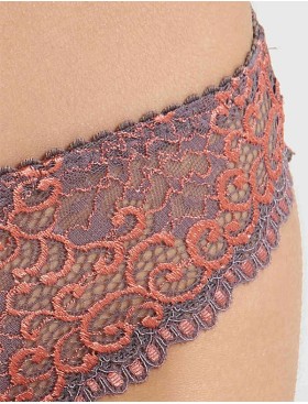 Кружевные трусы слипы Simona M 055 акула, Цвет: акула, Размеры: M, изображение 2