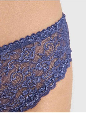 Кружевные трусы слипы Simona M 055 батик, Цвет: батик, Размеры: 2XL, изображение 2