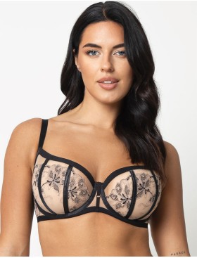 Бюстгальтер мягкий балконет Subtille OLIVIA soft balconette, Цвет: черный, Размеры: 75H, изображение 4