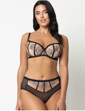 Бюстгальтер мягкий балконет Subtille OLIVIA soft balconette, Цвет: черный, Размеры: 75H, изображение 7