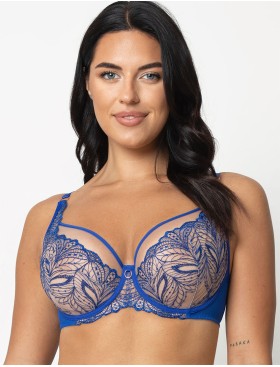 Бюстгальтер с мягкой чашкой Subtille SILVIA soft full cup ультрамарин, Цвет: ультрамарин, Размеры: 100H, изображение 3