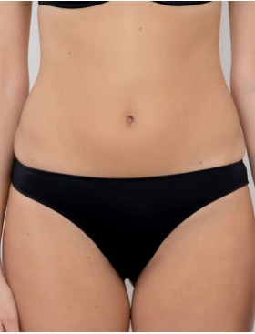 Трусы бразилиана гладкие Lormar JENNA br nero, Цвет: nero (черный), Размеры: XL, изображение 2