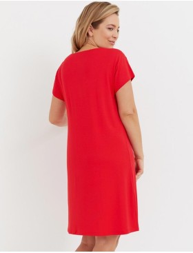 Сорочка с короткими рукавами De Lafense 737 VELAR красный, Цвет: красный, Размеры: M, изображение 2