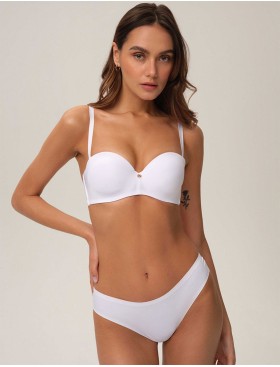 Бюстгальтер бандо пуш-ап Esotiq RAFFEN 39719 белый, Цвет: белый, Размеры: 85D, изображение 8