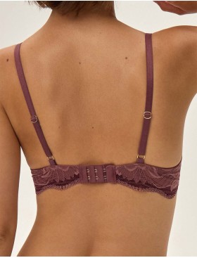 Кружевной бюстгальтер пуш-ап Esotiq KAVI 41859 лиловый, Цвет: лиловый, Размеры: 75D, изображение 2
