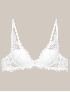 Кружевной бюстгальтер пуш-ап Esotiq KAVI 41859 светло-серый, Цвет: светло-серый, Размеры: 85B, изображение 7