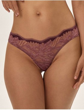 Кружевные стринги Esotiq KAVI 41861 лиловый, Цвет: лиловый, Размеры: S