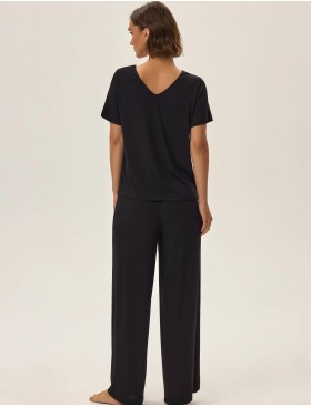 Женская пижама Esotiq 42062 JULIETTE черный, Цвет: черный, Размеры: L, изображение 2