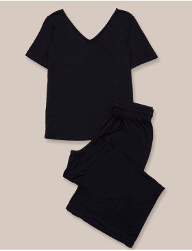 Женская пижама Esotiq 42062 JULIETTE черный, Цвет: черный, Размеры: L, изображение 5