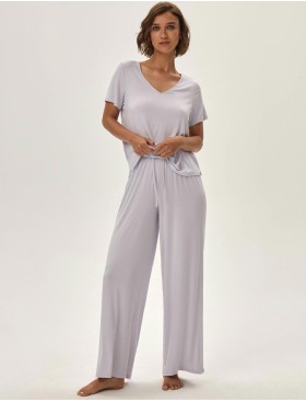 Женская пижама Esotiq 42062 JULIETTE светло-серый, Цвет: светло-серый, Размеры: M