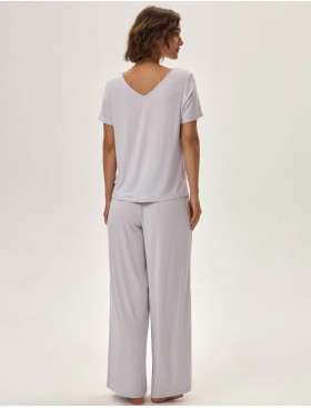 Женская пижама Esotiq 42062 JULIETTE светло-серый, Цвет: светло-серый, Размеры: M, изображение 3