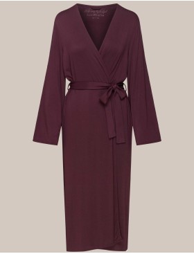 Длинный халат Esotiq 42063 JULIETTE сливовый, Цвет: сливовый, Размеры: M, изображение 4