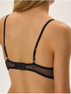 Бюстгальтер с пуш-ап вкладышами Esotiq OPHELIA 41829 черный, Цвет: черный, Размеры: 80C, изображение 2