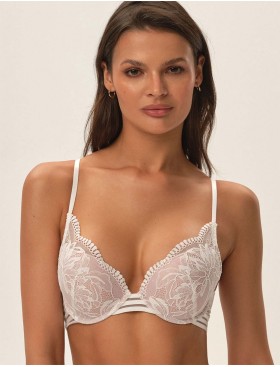 Кружевной бюстгальтер пуш-ап Esotiq OUTLINE 41786 белый, Цвет: белый, Размеры: 75D, изображение 6