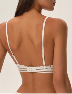 Кружевной бюстгальтер пуш-ап Esotiq OUTLINE 41786 белый, Цвет: белый, Размеры: 75D, изображение 2