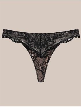 Кружевные стринги Esotiq OUTLINE 41789 черный, Цвет: черный, Размеры: M, изображение 6