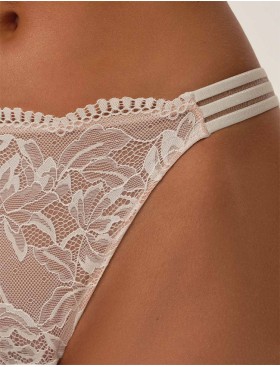 Кружевные трусики бразилиана Esotiq OUTLINE 41790 белый, Цвет: белый, Размеры: XL, изображение 3