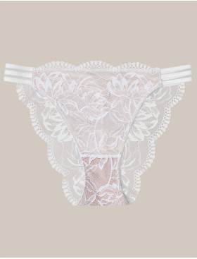 Кружевные трусики бразилиана Esotiq OUTLINE 41790 белый, Цвет: белый, Размеры: XL, изображение 6