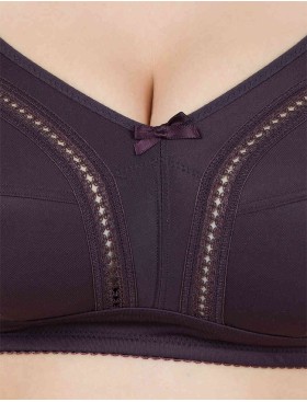 Бюстгальтер мягкий без косточек Milavitsa 104040 / 124040 эспрессо, Цвет: эспрессо, Размеры: 80D, изображение 3