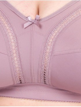 Бюстгальтер мягкий без косточек Milavitsa 104040 / 124040 кофейный десерт, Цвет: кофейный десерт, Размеры: 80G, изображение 2