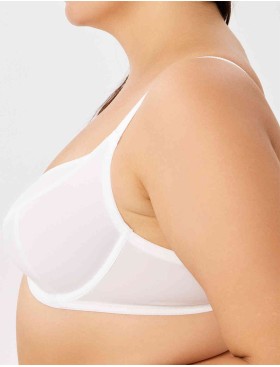 Бюстгальтер мягкий Milavitsa 105910 / 115910/ 105911 белый, Цвет: белый, Размеры: 95G, изображение 3