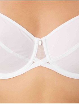 Бюстгальтер мягкий Milavitsa 105910 / 115910/ 105911 белый, Цвет: белый, Размеры: 95G, изображение 4