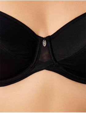 Бюстгальтер мягкий Milavitsa 105910 / 115910 / 105911 / 105912 черный, Цвет: черный, Размеры: 105B, изображение 4