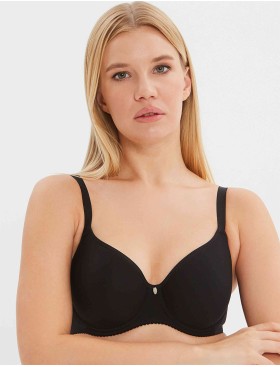 Бюстгальтер спейсер Milavitsa 119140 черный, Цвет: черный, Размеры: 70D, изображение 3