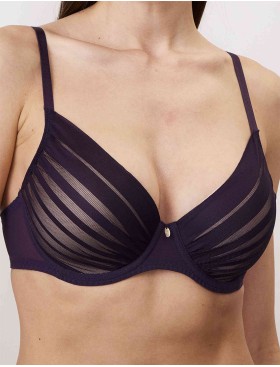 Бюстгальтер с формованной чашкой Milavitsa 127650 джем/нюд, Цвет: джем/нюд, Размеры: 75B