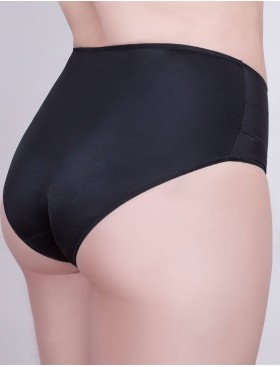 Высокие трусы слипы Milavitsa 260140 черный, Цвет: черный, Размеры: 3XL