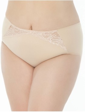 Высокие трусы слипы Milavitsa 260200 нюд, Цвет: нюд, Размеры: 2XL