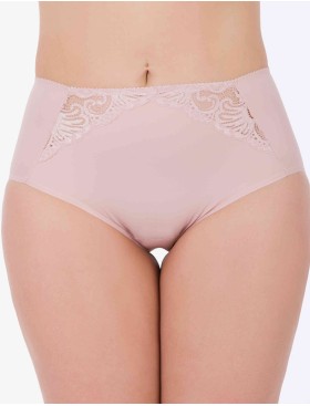 Высокие трусы слипы Milavitsa 260200 розовый фарфор, Цвет: розовый фарфор, Размеры: XL