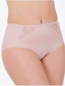 Высокие трусы слипы Milavitsa 260200 розовый фарфор, Цвет: розовый фарфор, Размеры: XL, изображение 3