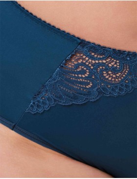 Высокие трусы слипы Milavitsa 260200 синий топаз, Цвет: синий топаз, Размеры: XL, изображение 3