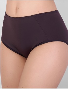 Высокие трусы слипы Milavitsa 260210 эспрессо, Цвет: эспрессо, Размеры: XL