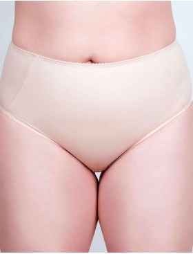 Высокие трусы слипы Milavitsa 260210 нюд, Цвет: нюд, Размеры: 2XL