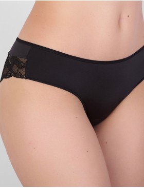 Трусы бразилиана Milavitsa 260480 черный, Цвет: черный, Размеры: M