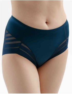 Высокие трусы слипы Milavitsa 265340 синий топаз, Цвет: синий топаз, Размеры: 6XL
