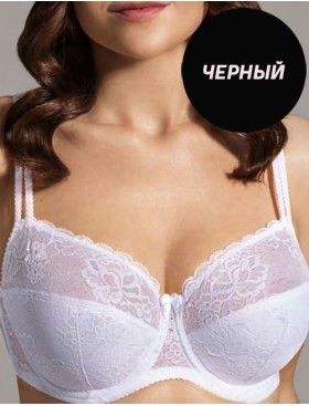 Классический бюстгальтер полупоролон Misstyle 2521 черный, Цвет: черный, Размеры: 80C